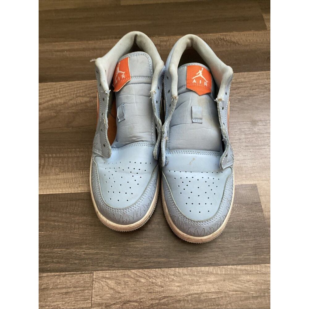 Nike Air Jordan 1 Low SE GS Stitch Psychic Blue DO8227-400 Size 7Y/Women's 8.5